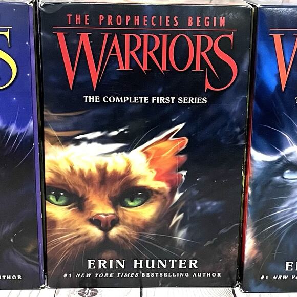 Warriors: The Complete First Series The Prophecies Begin Box Set Volumes 1 To 6 - Picture 1 of 4